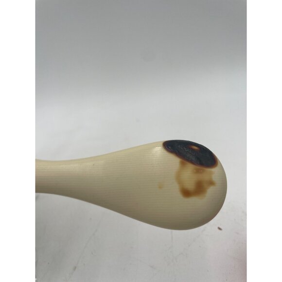 Vintage Ivory Plastic Handheld Mirror Handle - Picture 5 of 8